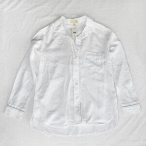 Anthropologie cloth & stone Button Down Collar Shirt - Lace Detail
